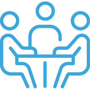 face-to-face meeting icon